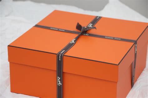 hermes bag box|Hermes gift box for sale.